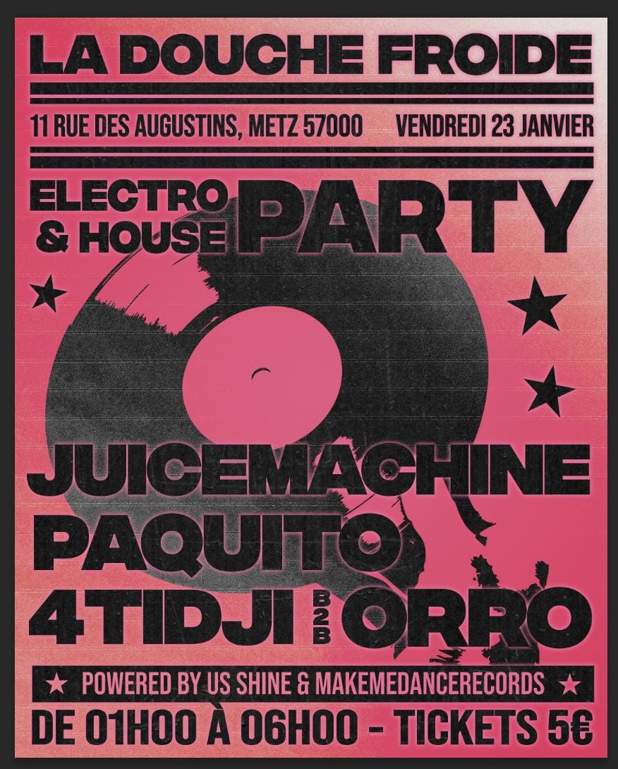 Us Shine X Make Me Dance Records Cover