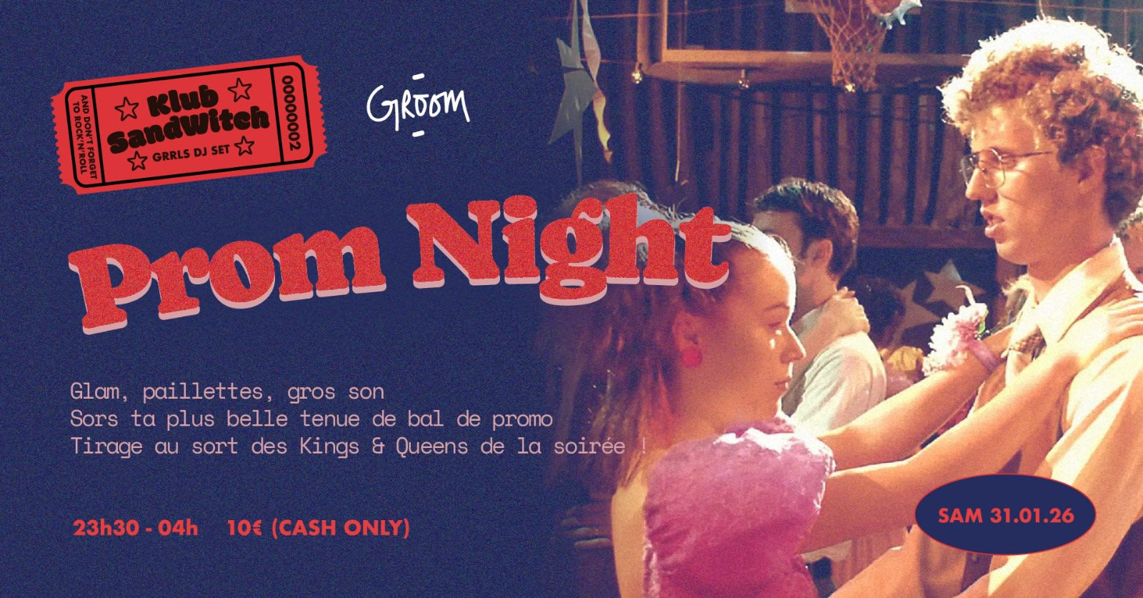 Maxi Klub Sandwitch : Prom Night Cover