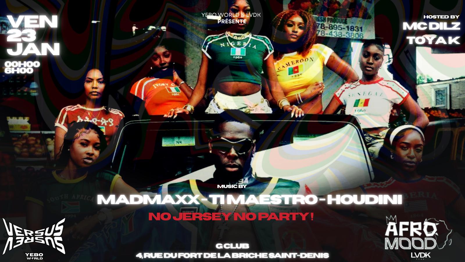 Afromood - Friday 23 January - G Club Cover