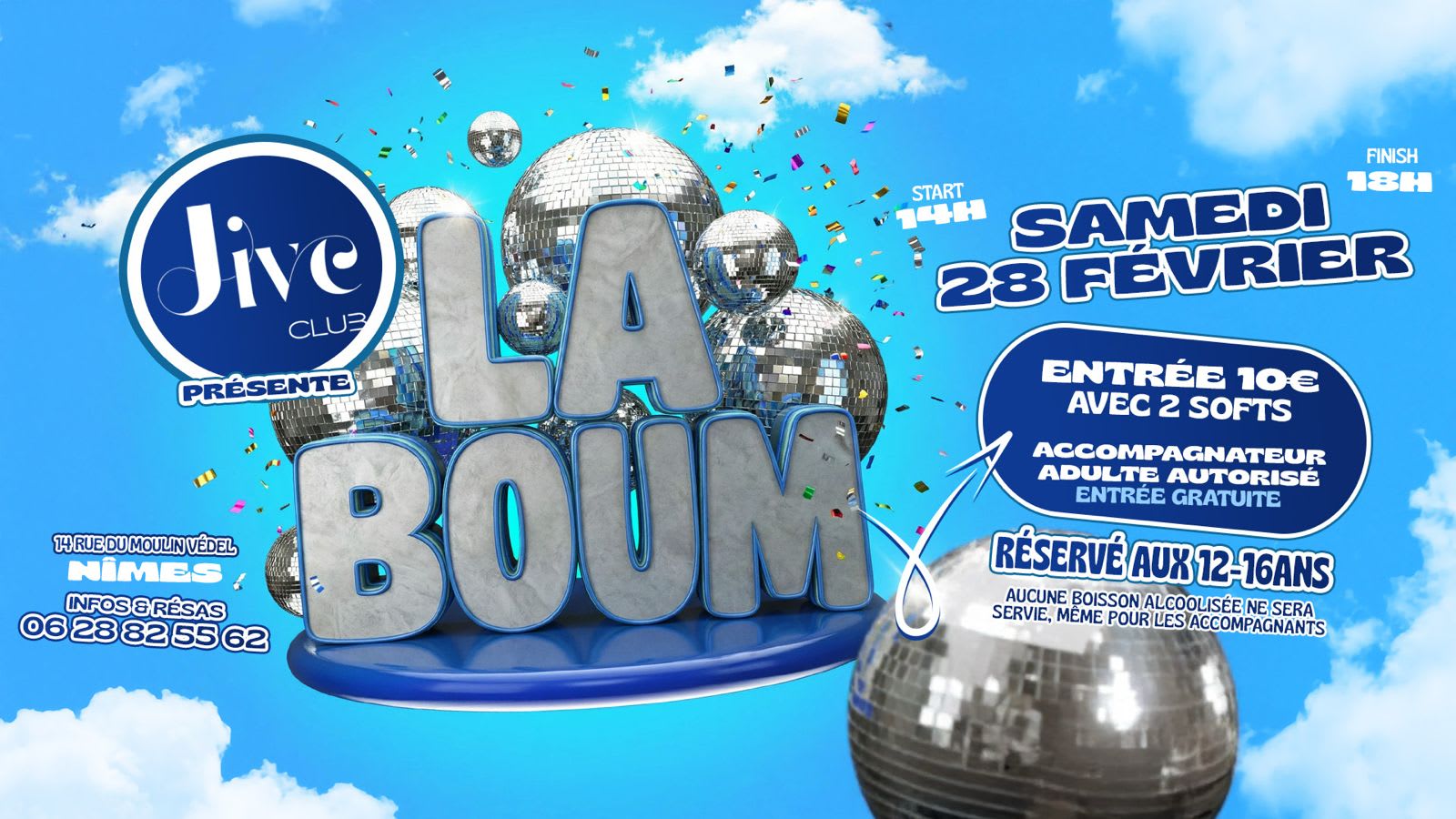 La Boum - Jive Club Cover