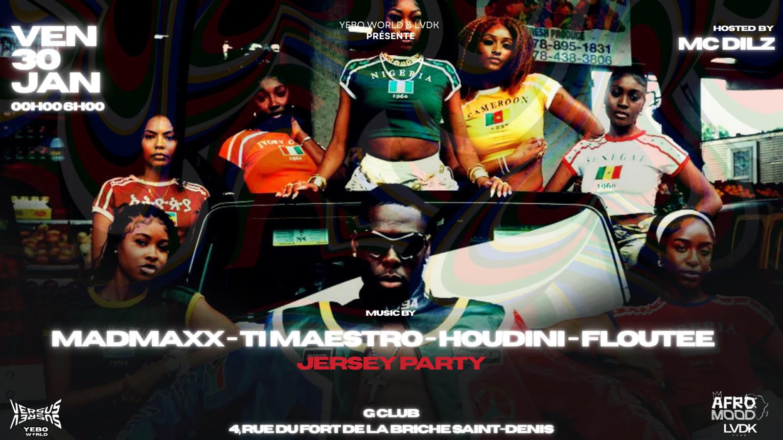 Afromood - Friday 30 January - G Club Cover