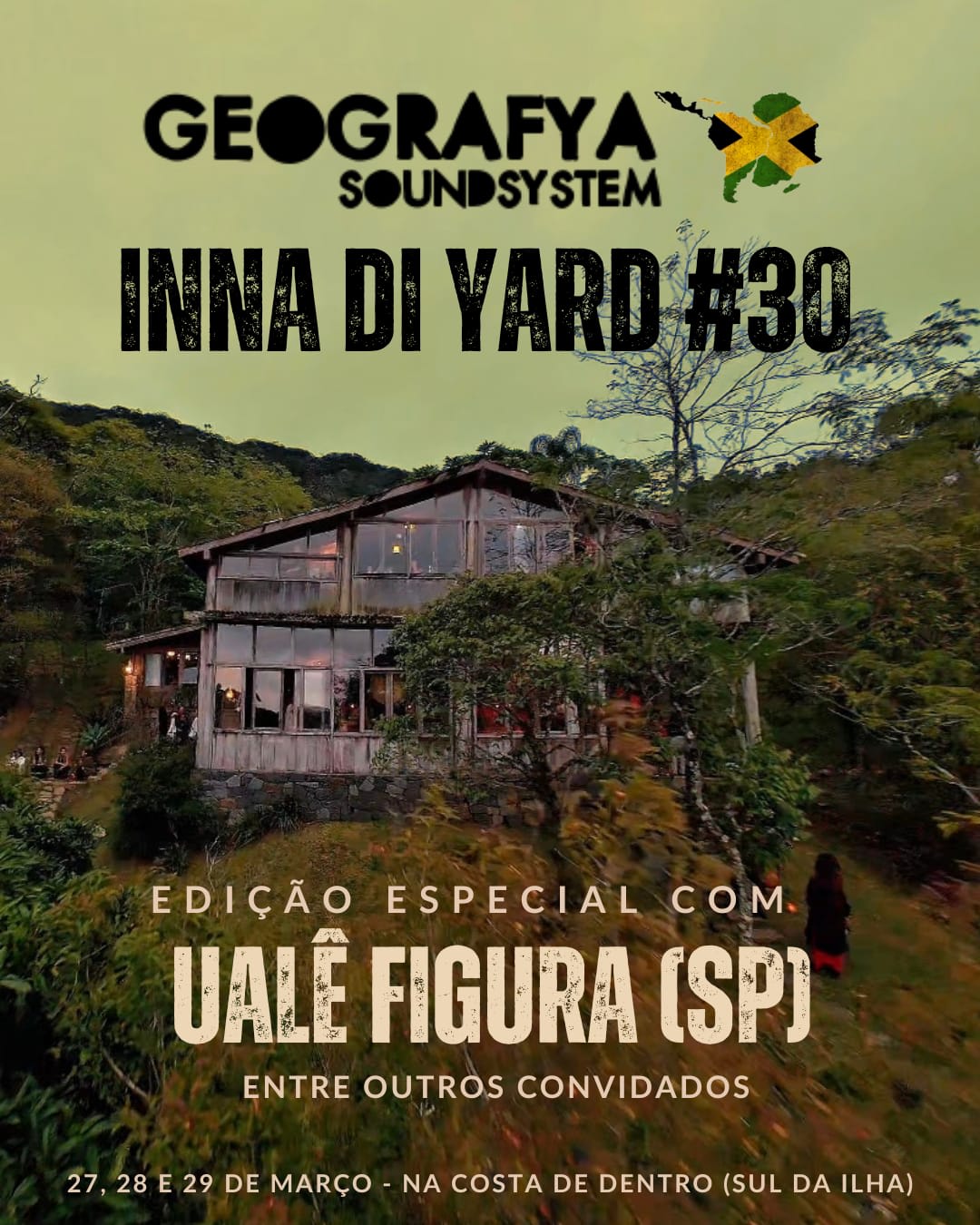 Geografya Soundsystem Inna DI Yard #30 Com Ualê Figura (Sp) Cover