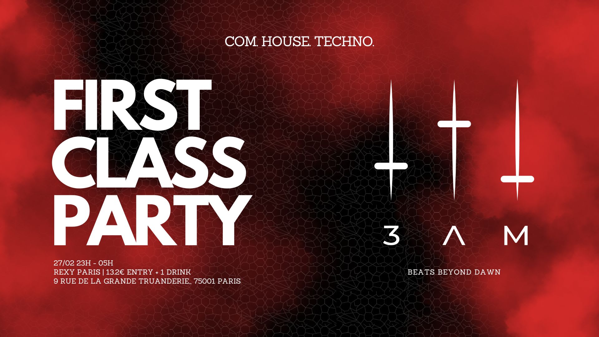 3am First Class Party Cover