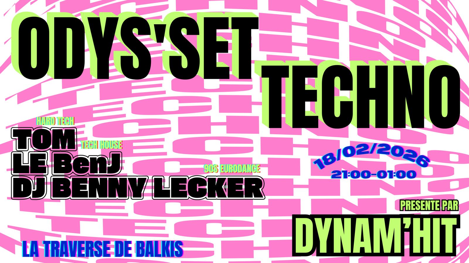 Odys'set Techno Cover