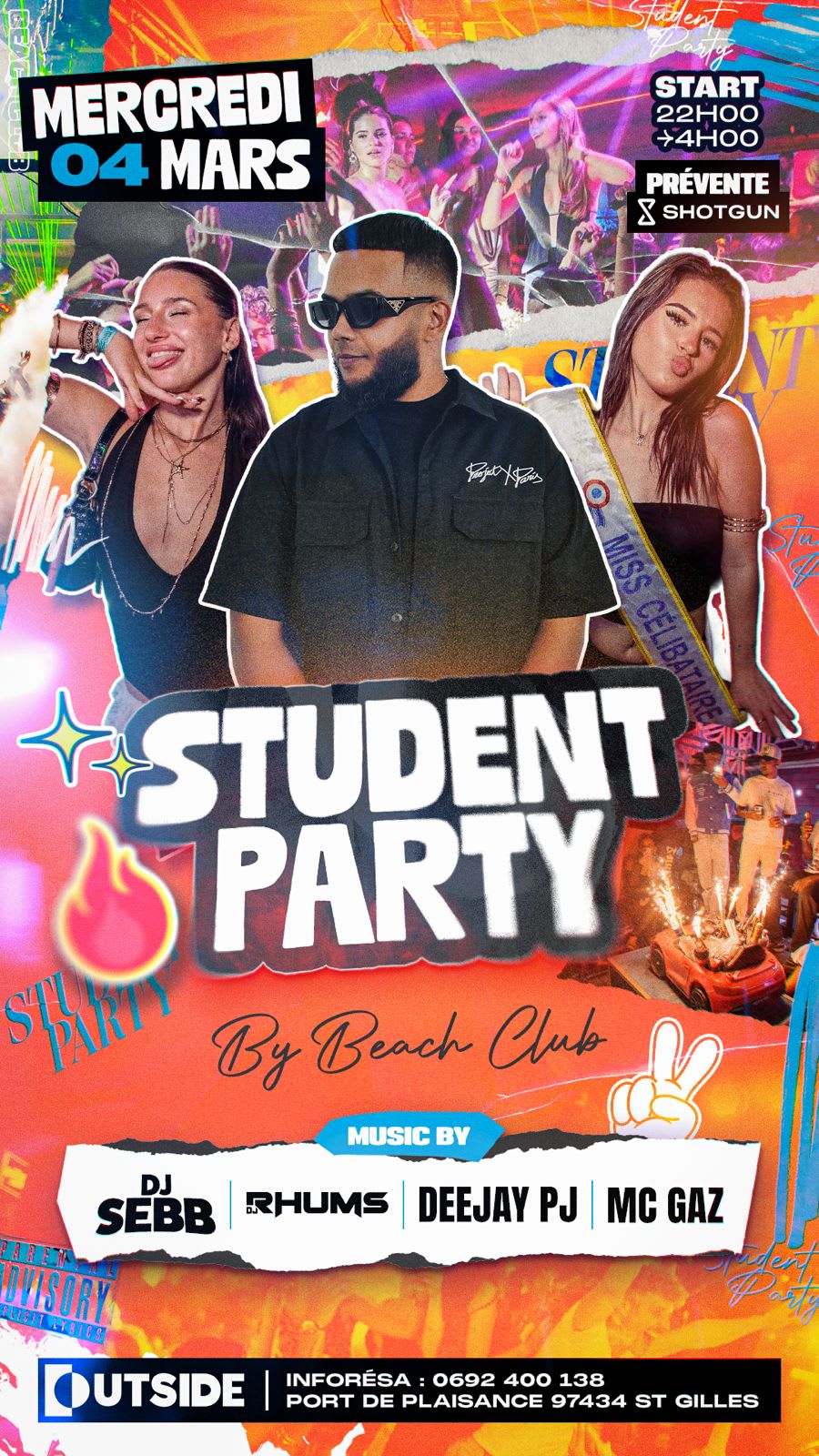 Student Party Outside Cover