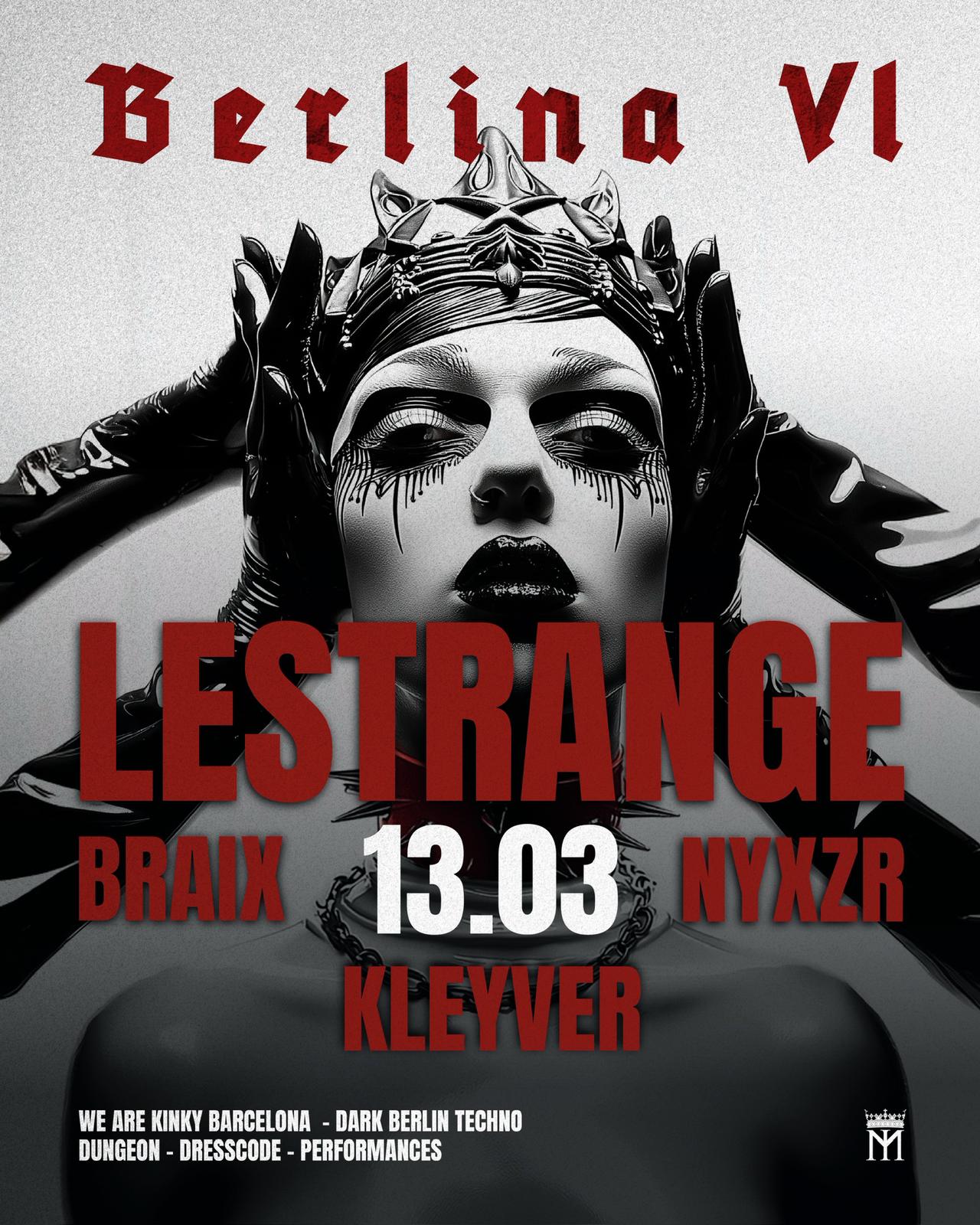 Berlina VI - We Are Kink! Barcelona! Cover