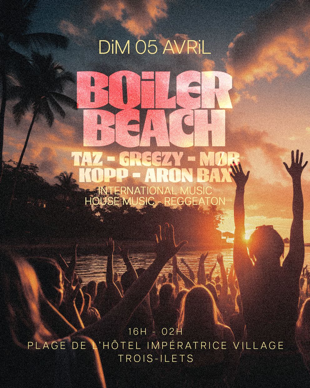 Boiler Beach At Plage Hôtel Impératrice Village Trois Ilets Cover