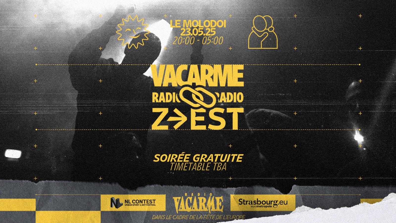 Radio Vacarme & Z•Est Radio [Soirée Gratuite // Off Nl] Cover