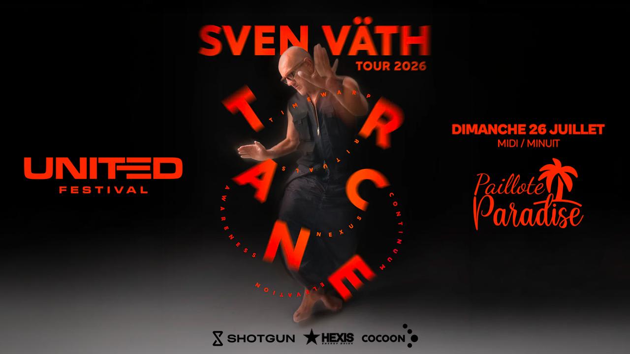Sven Vath Tour 2026 Cover