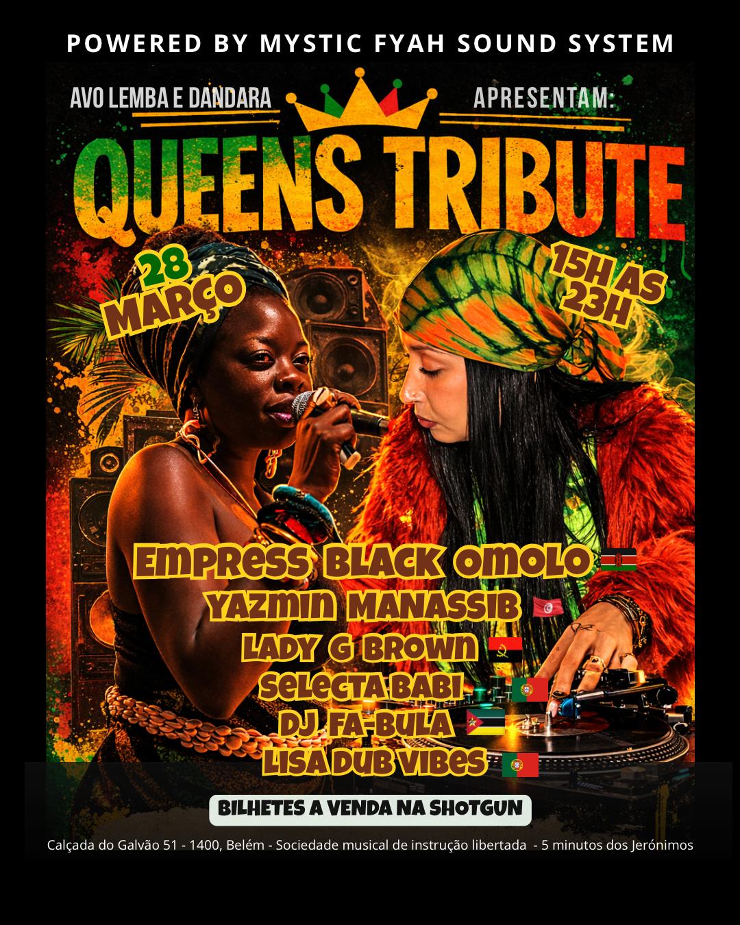 Queens Tribute Cover