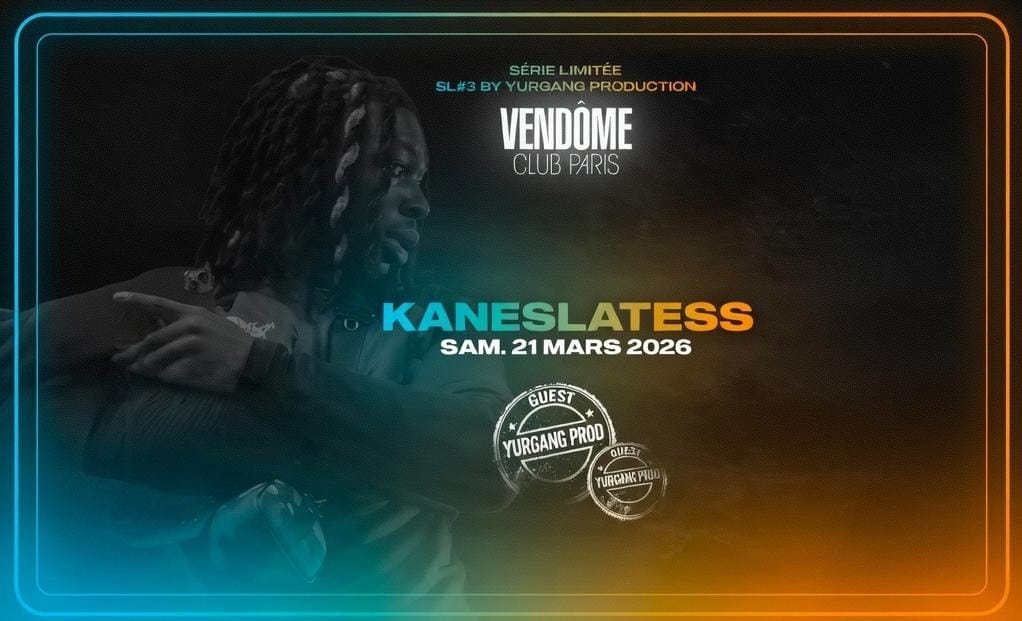 Kaneslatess @Vendome Club Paris Cover