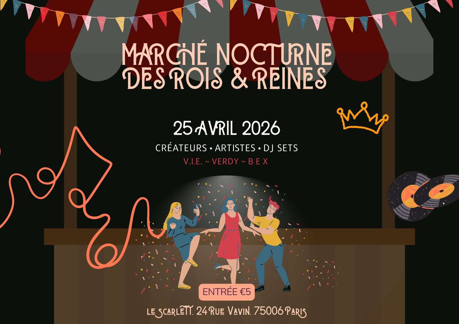 Marché Nocturne Des Rois & Reines Cover