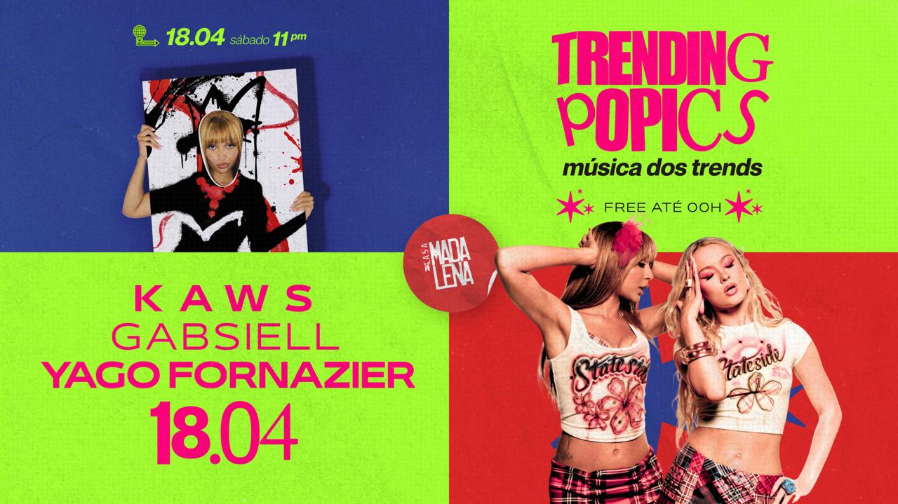 Trending Popics | Pop | Sábado | Abril | Free* Cover