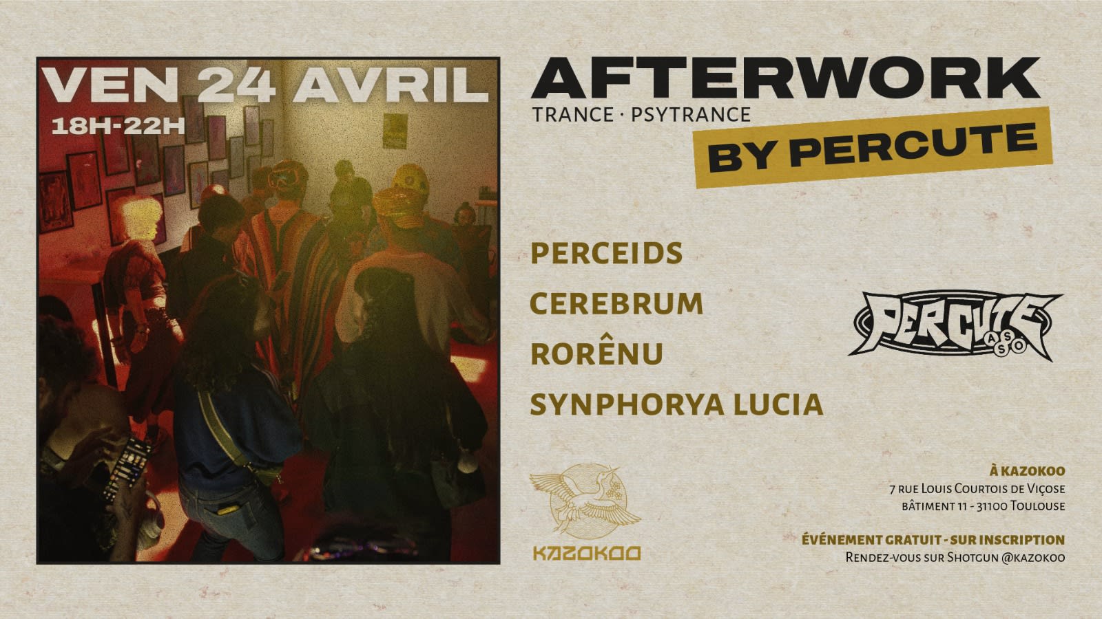 Afterwork - Percute X Kazokoo Cover