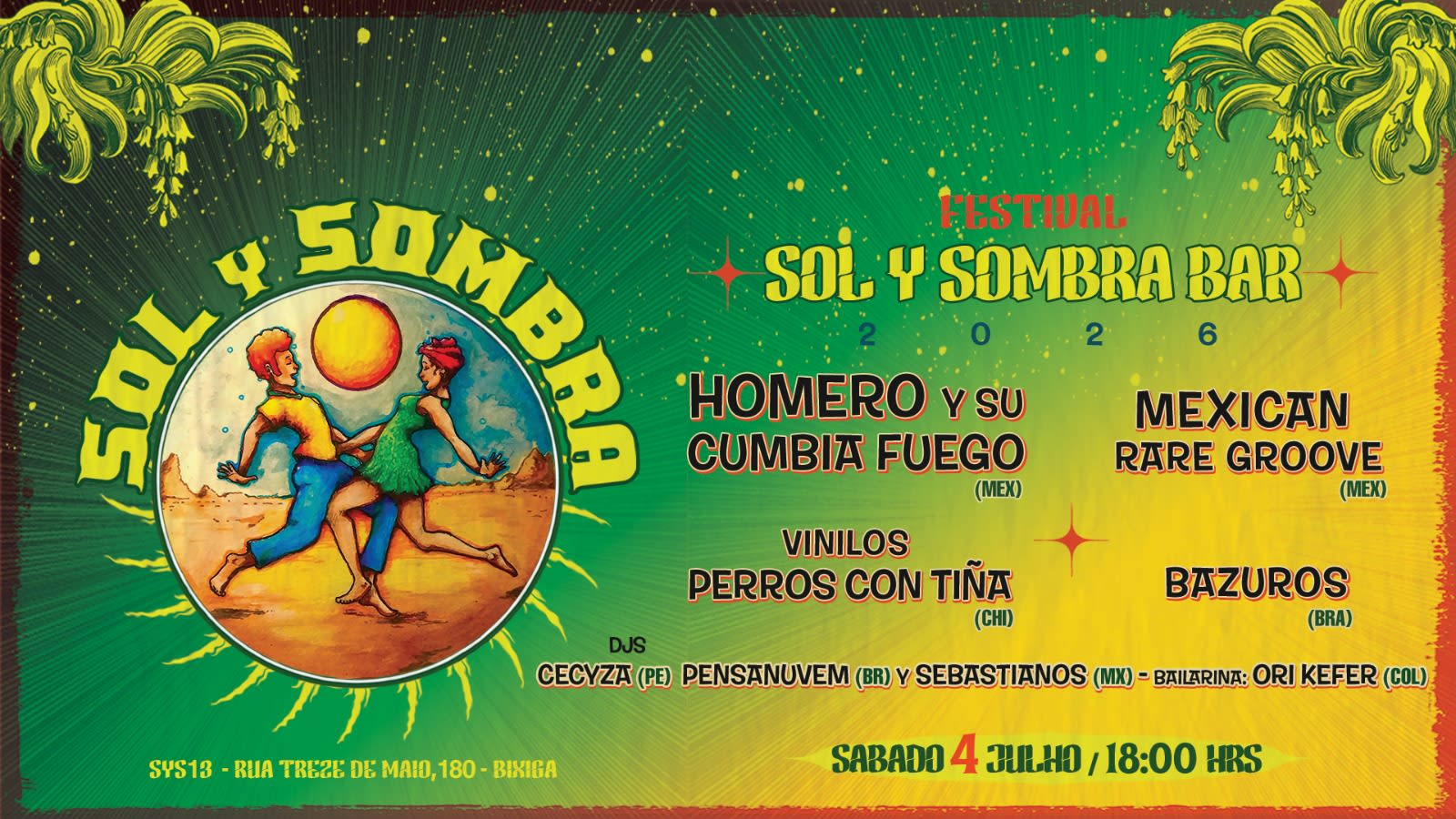 Festival Cumbia A Sol Y Sombra - Sys13 Cover