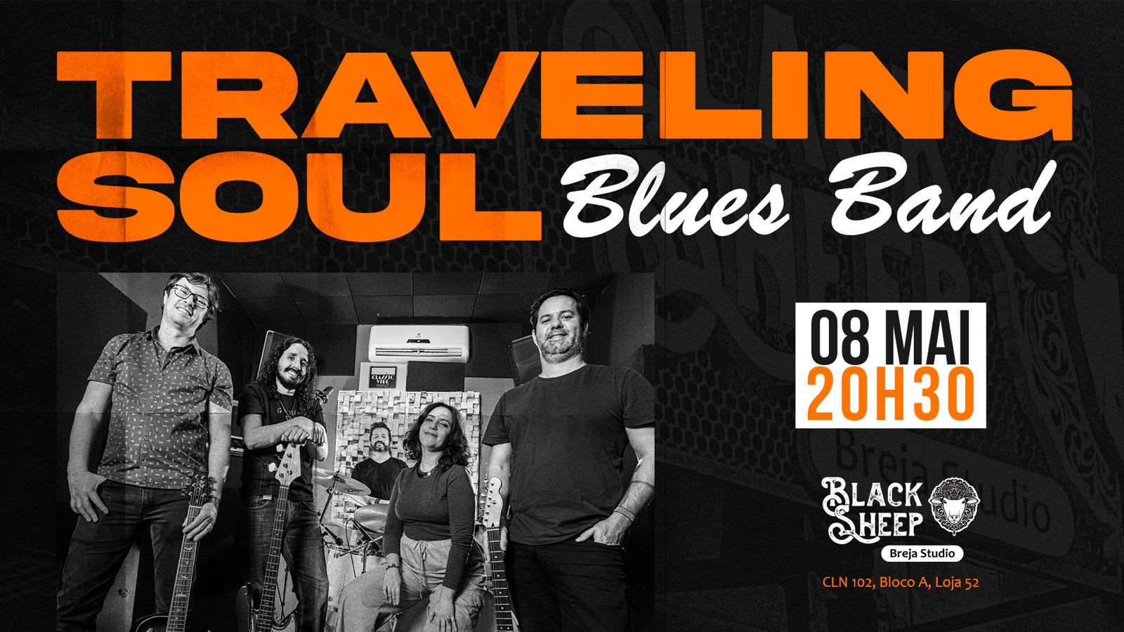 Traveling Soul Blues Cover