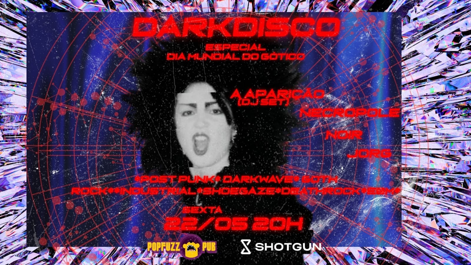 Darkdisco Especial Dia Mundial Do Gótico Cover