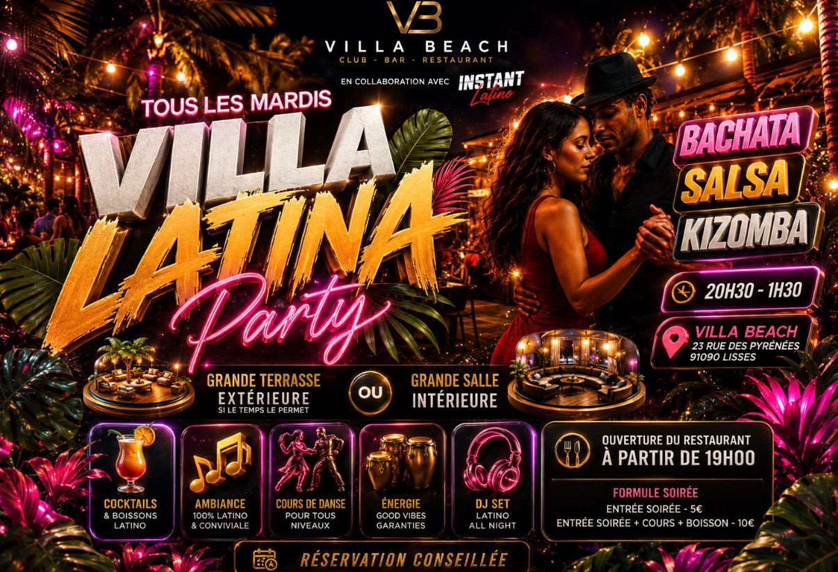 Villa Latina Party Cover