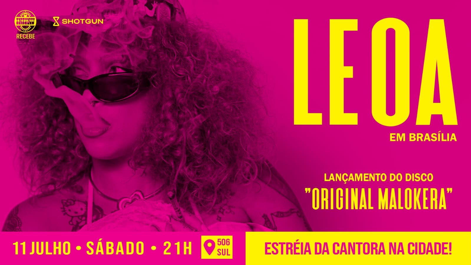 Infinu Recebe Leoa Em Brasília: Lançamento Original Malokera Cover