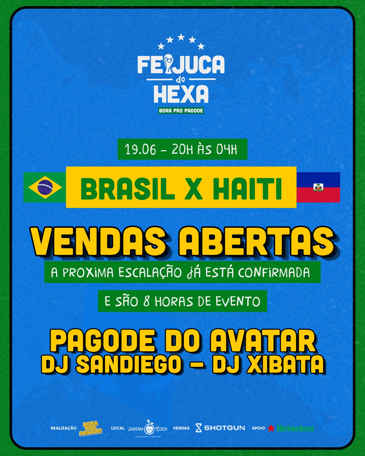 Feijuca Do Hexa - Brasil X Haiti Cover