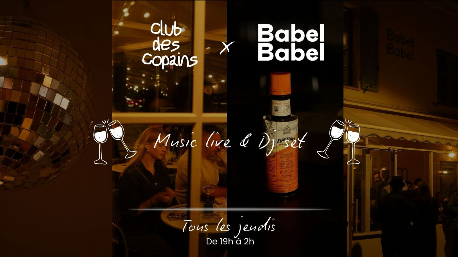 Club Des Copains Jeudi 18 Juin X Babel Babel Cover