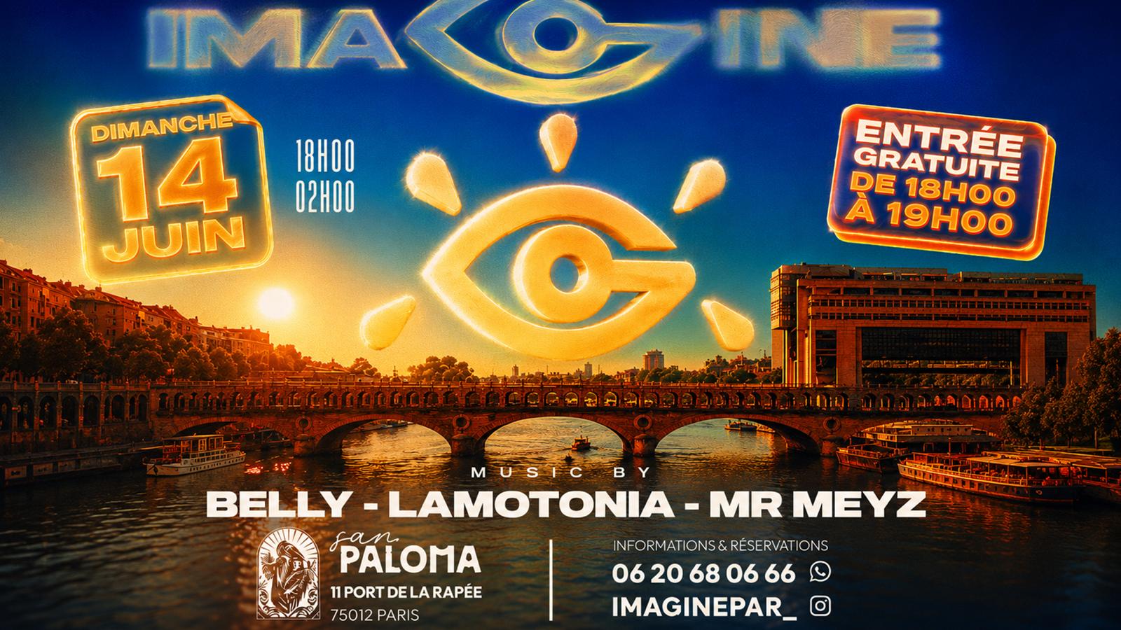 Imagine Paris - Dimanche 14 Juin Cover