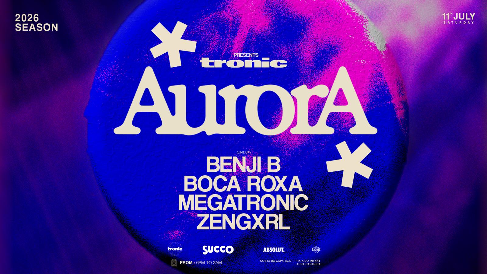 Aurora Presents Tronic Cover