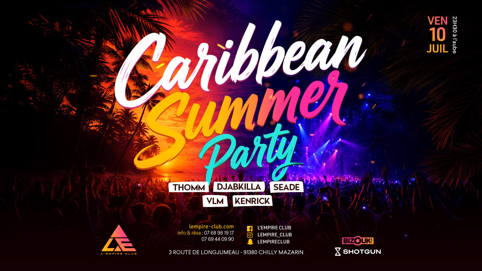 Caribbean Summer Party Cover