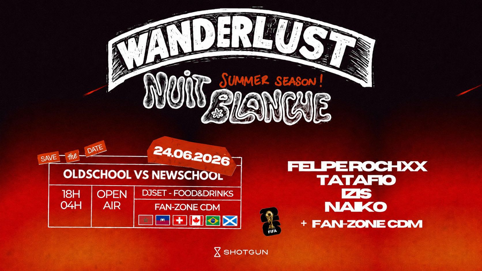 Nuit Blanche Summer Open Air : After Fldm+Pfw+Diffusion Cdm Cover