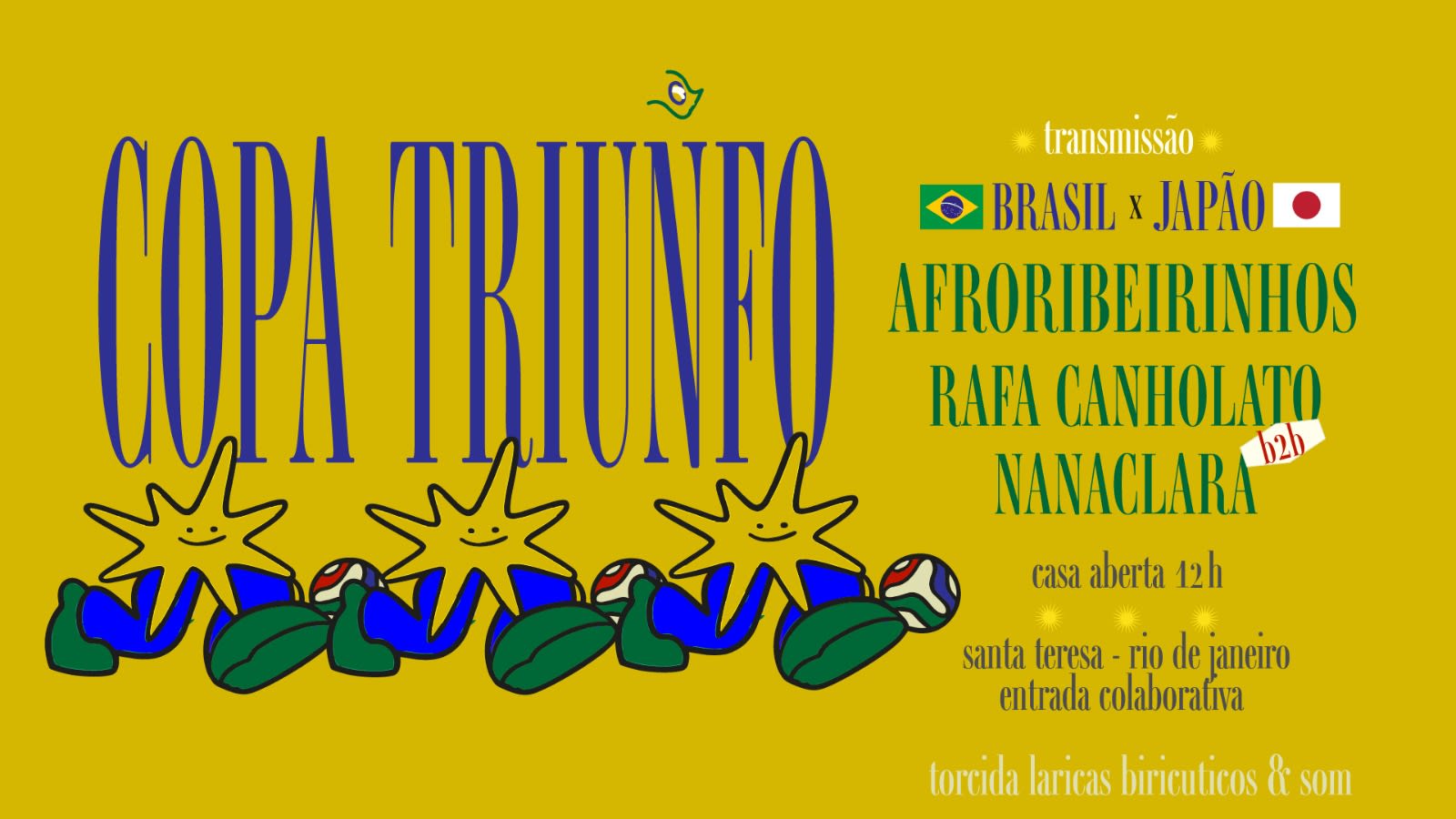 Copa Triunfo | Brasil X Japão Cover