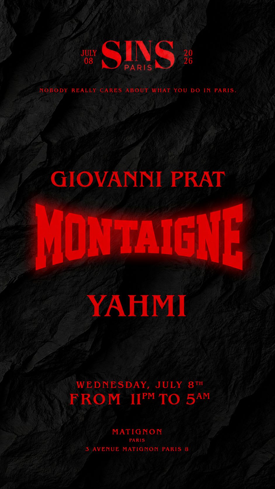Sins Invite Giovanni Prat Cover
