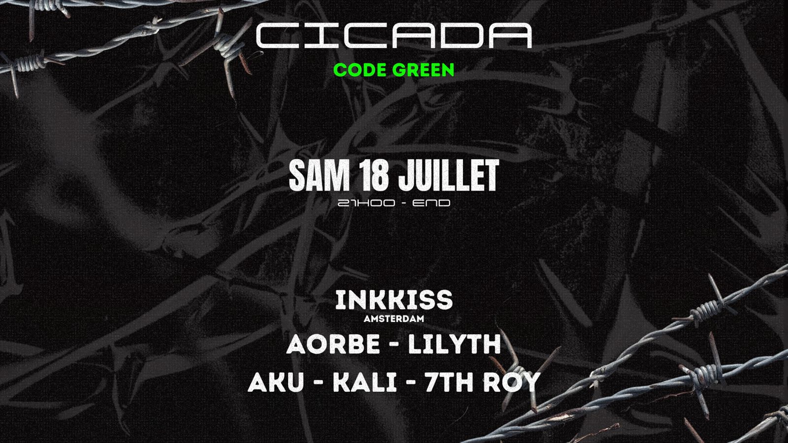 Cicada Code Green Cover
