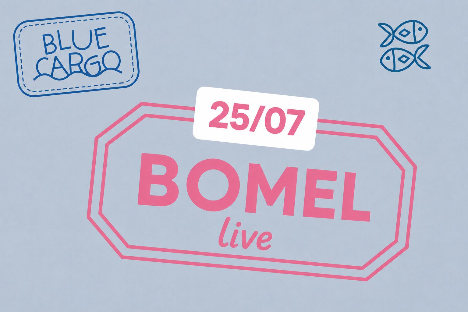 Le Blue Cargo Invite Bomel Cover