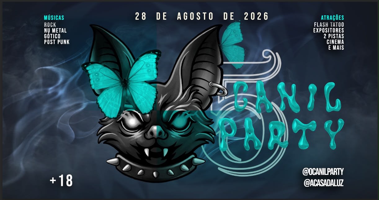 O Canil! Party V: Metamorphosis — Você Não Sai O Mesmo. 🦋 Cover