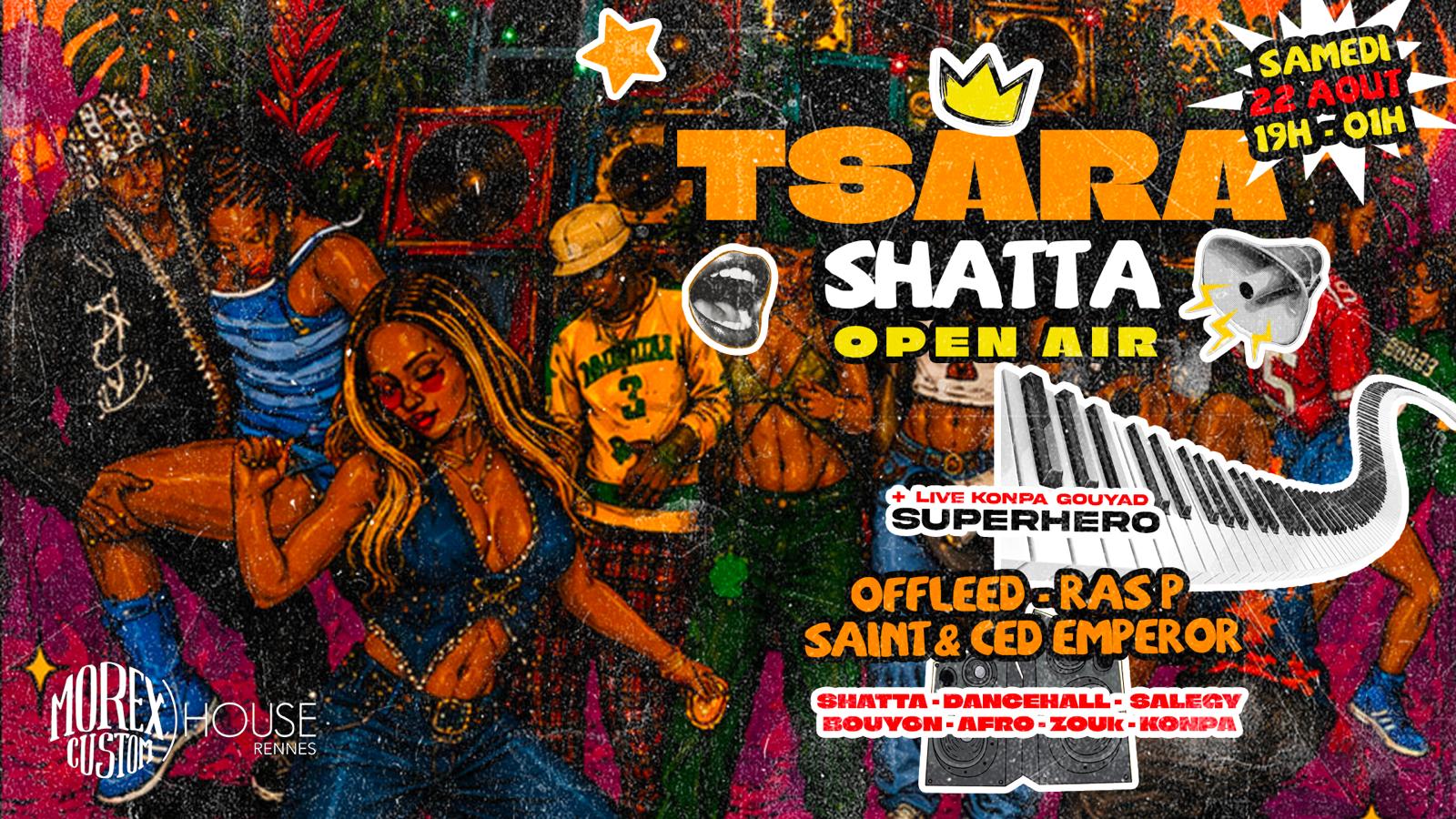 Tsara Shatta // Open Air // Morex Custom House Cover