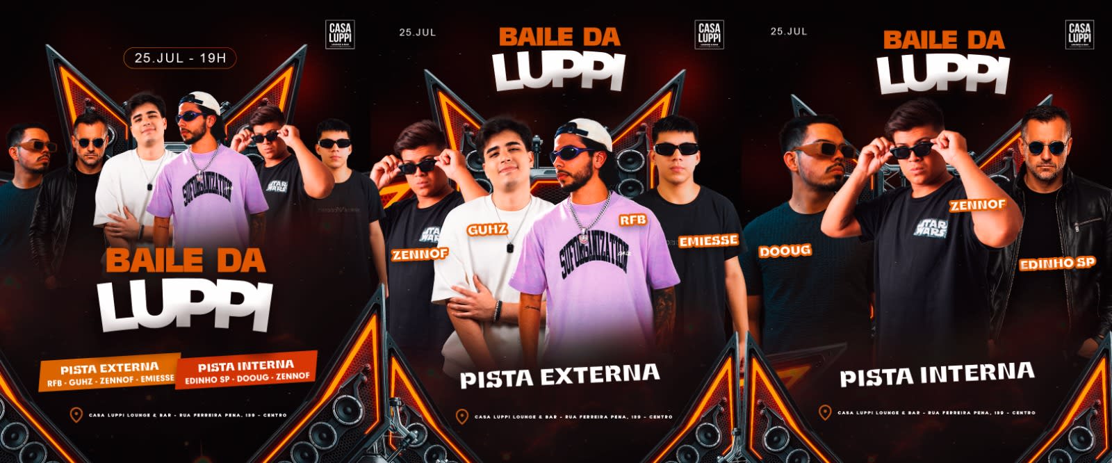 Baile Da Luppi - Sábado - 25/07 Cover