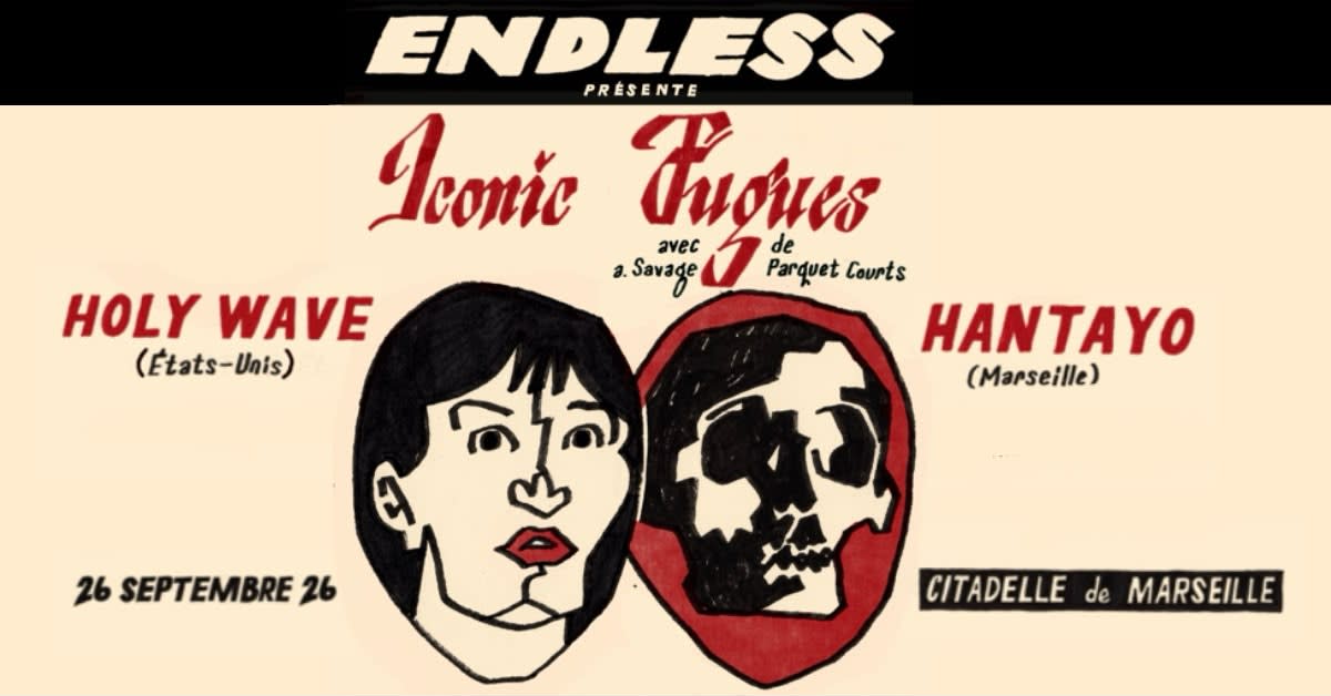 Iconic Fugues (A.Savage/Parquet Courts), Holy Wave, Hantayo Cover