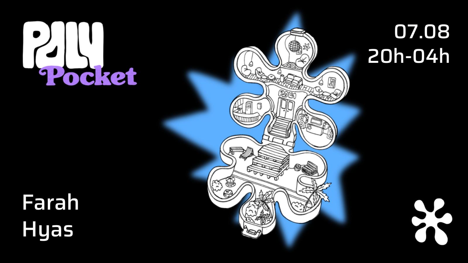 Poly • Pocket : Farah, Hyas Cover