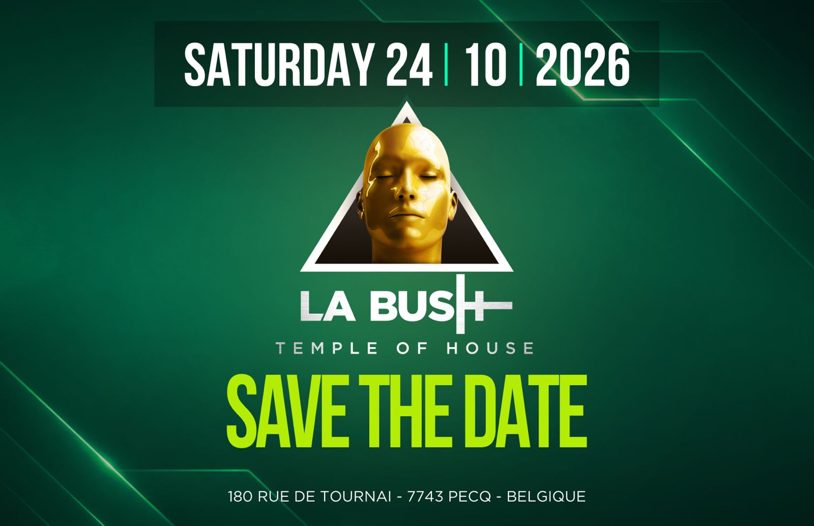 La Bush Temple Of House - 24.10.2026 Cover