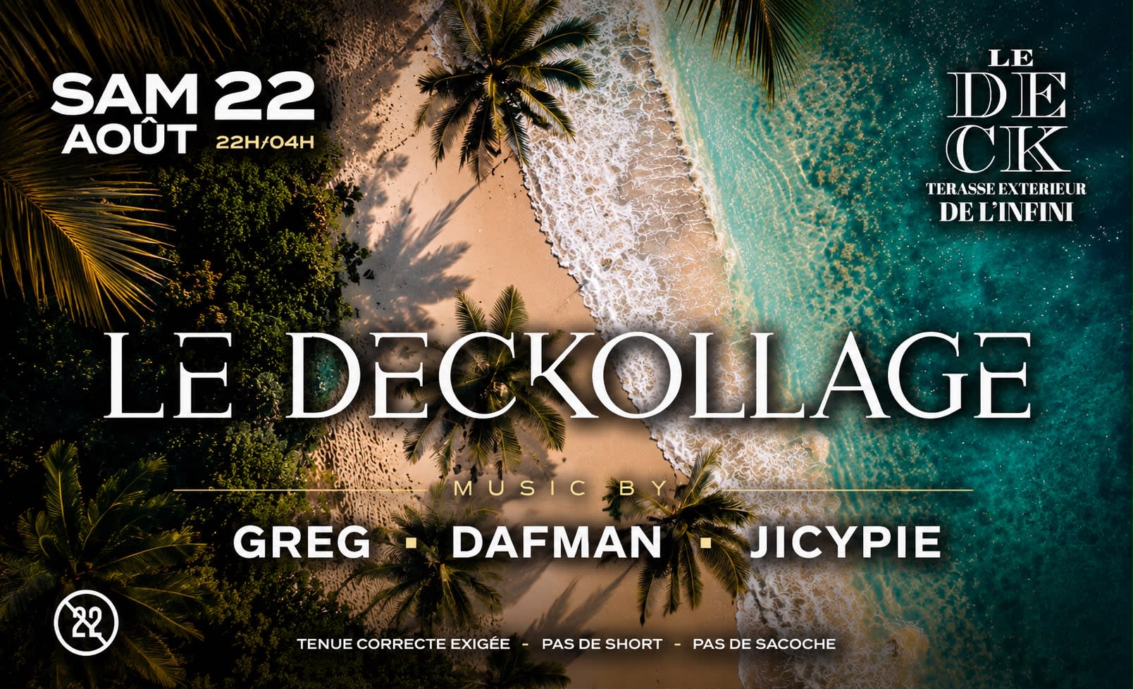 Le Deckollage - Djs Greg • Dafman • Jicypie Cover