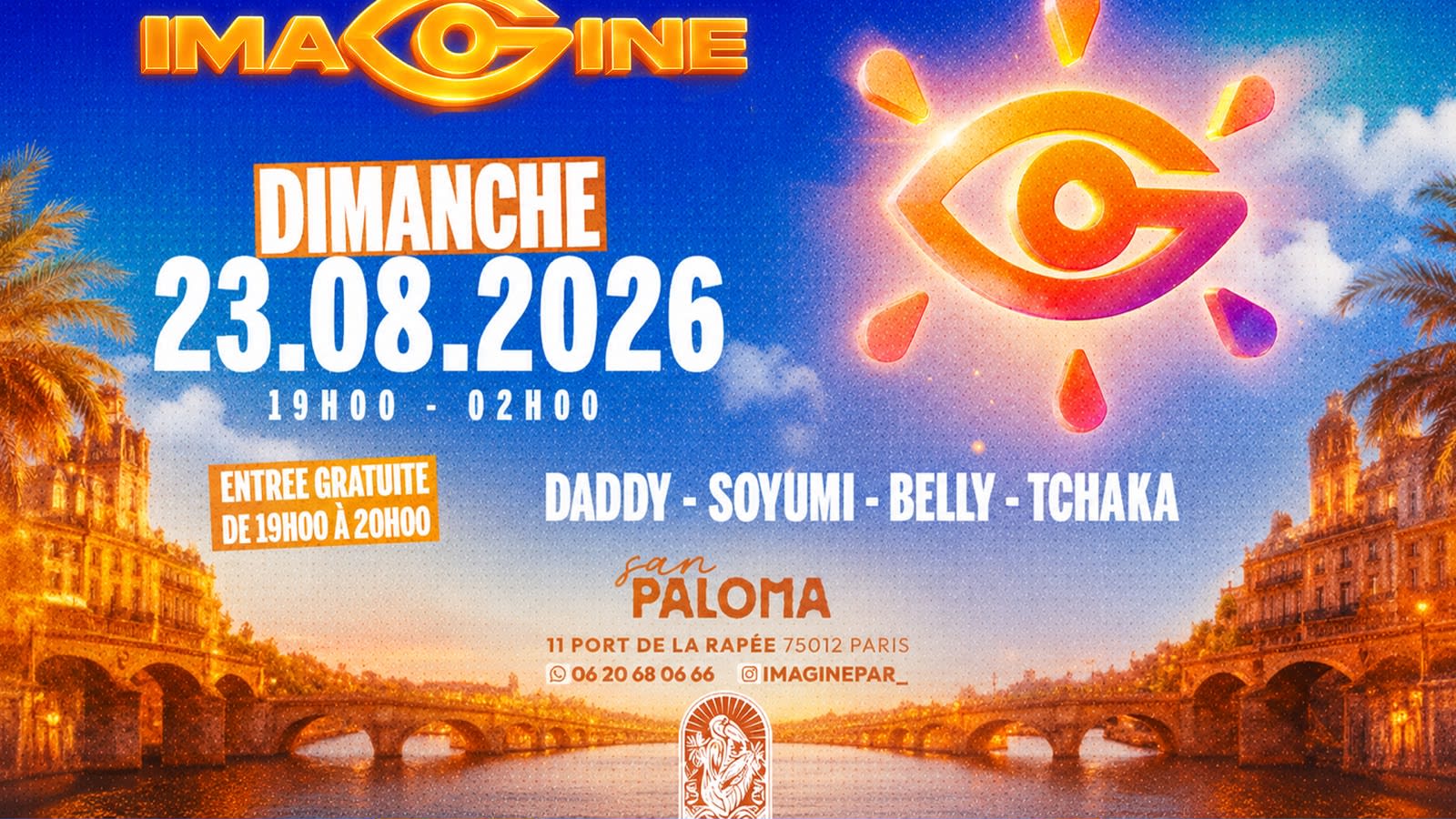 Imagine Paris - Dimanche 23 Août Cover