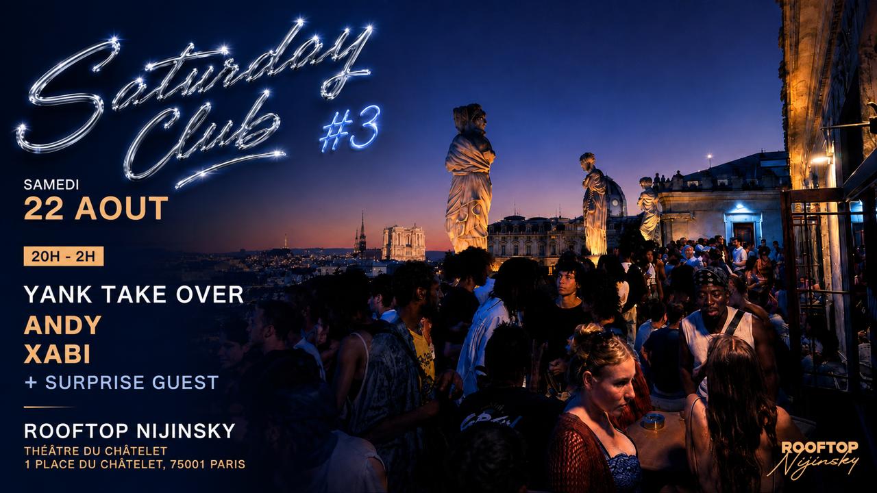 Saturday Club #3 On The Roof 🎈 Cover