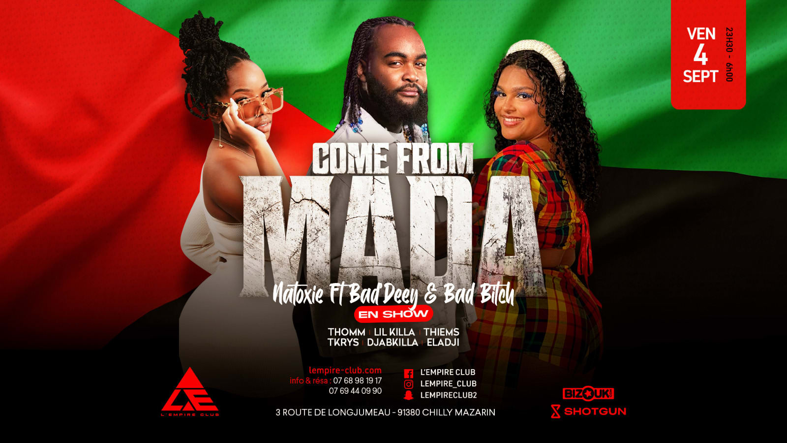Come From Mada Cover