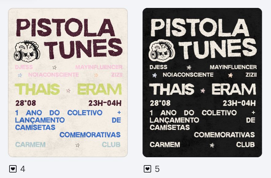 Pistola Tunes: 1 Ano De Coletivo Cover