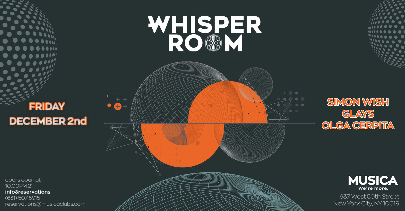 Friday At Whisper Room Cover