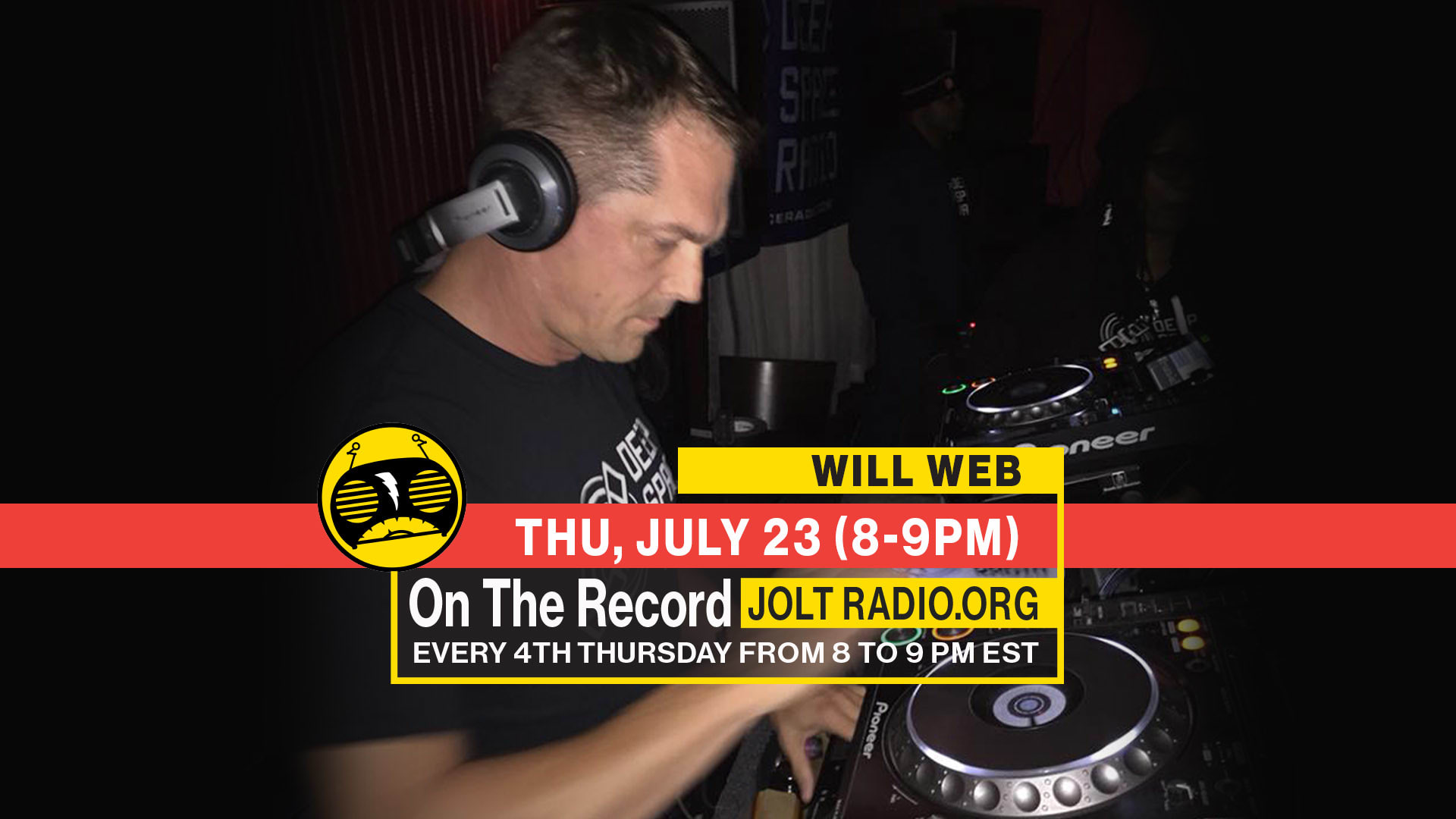 Jolt Radio: On The Record - Guest: Will Web Cover