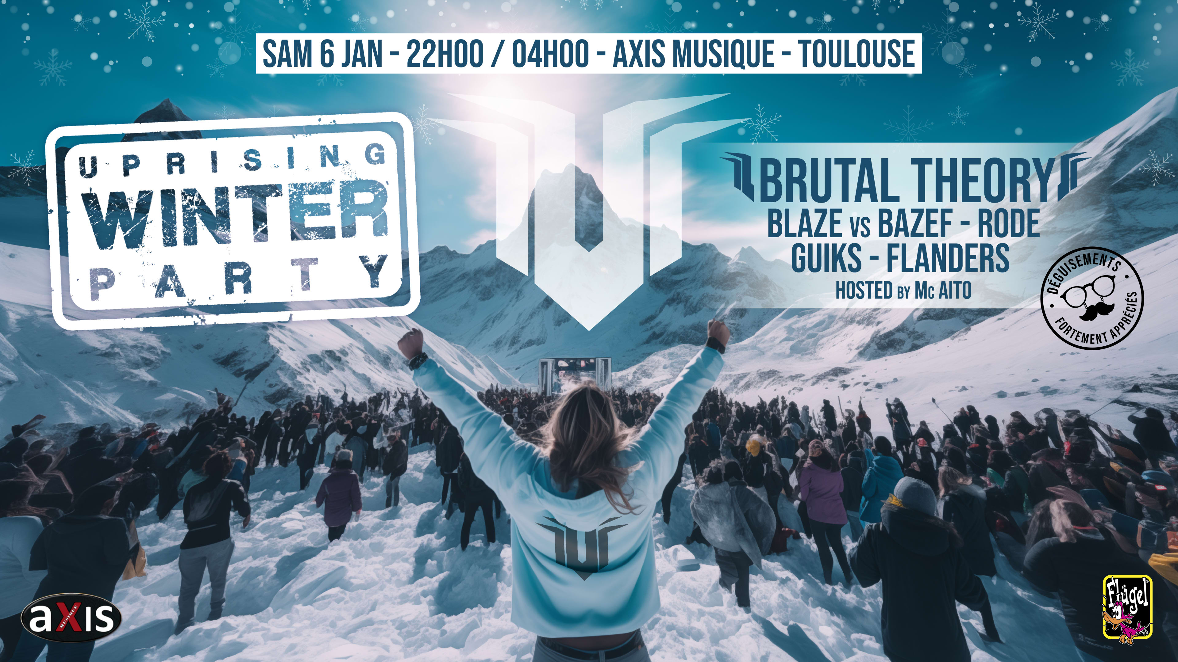 Uprising Winter Party Cover