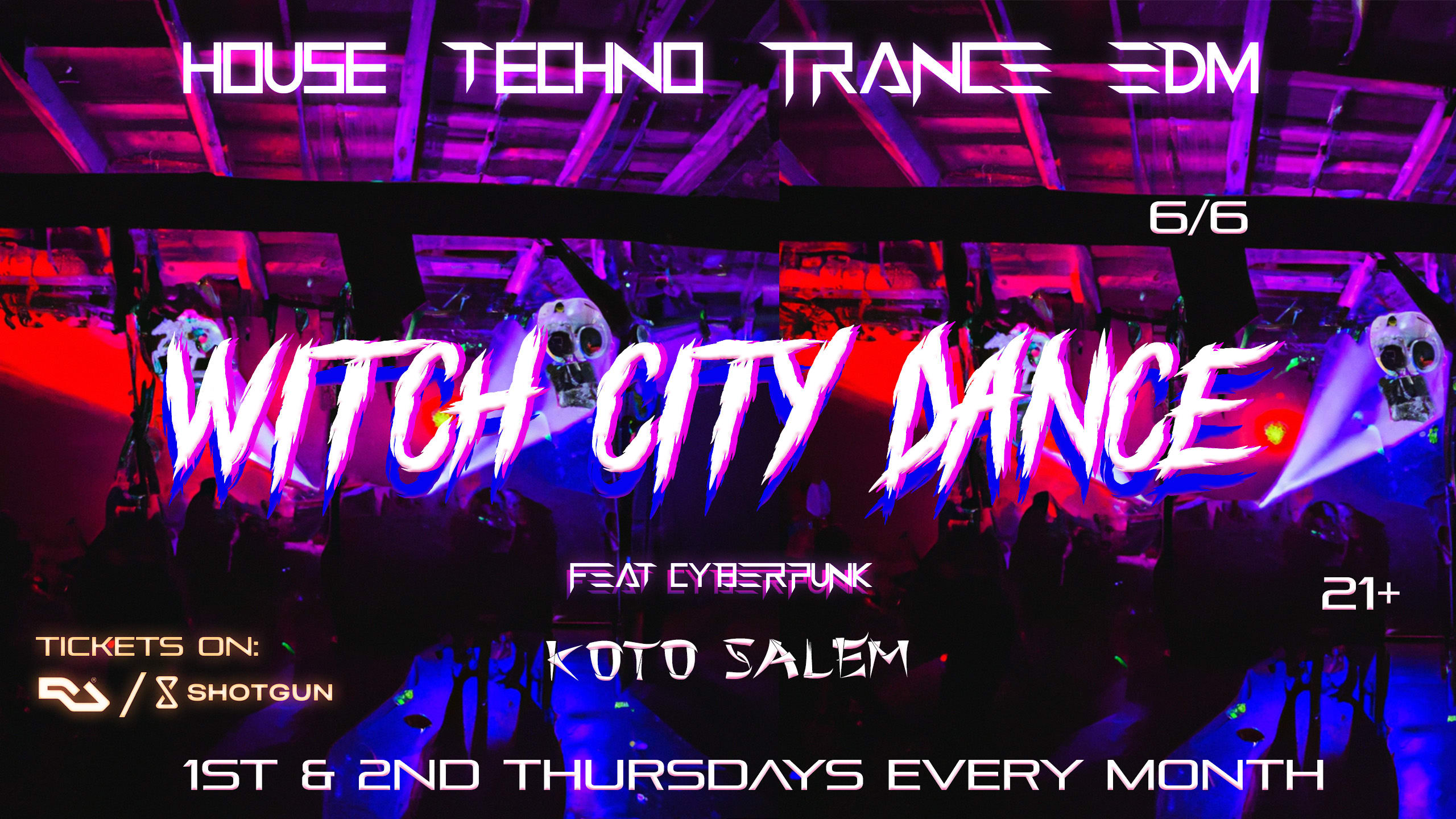 Witch City Dance Feat. Cyberpunk, Dj Lytics (6/6) Cover