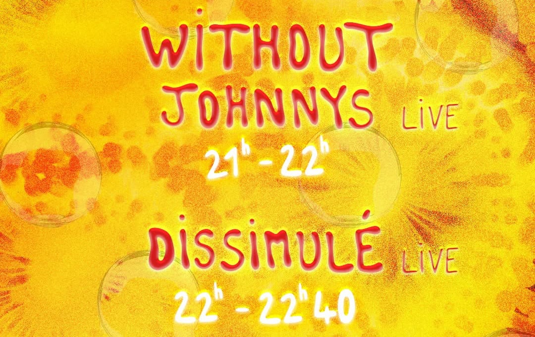 Without Johnnys (Live) + Dissimulé (Live) Cover