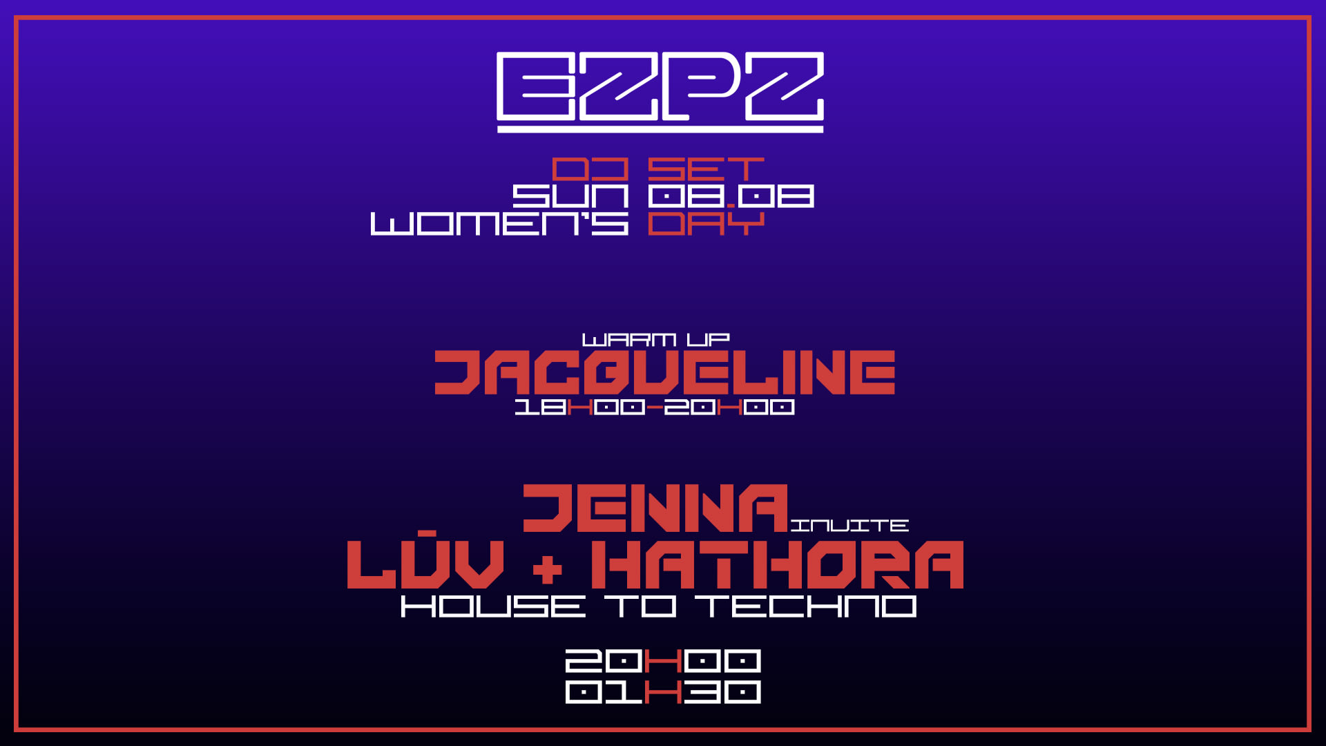Women's Day @ Ezpz With Jacqueline, Jenna, Hathora, Luv Cover